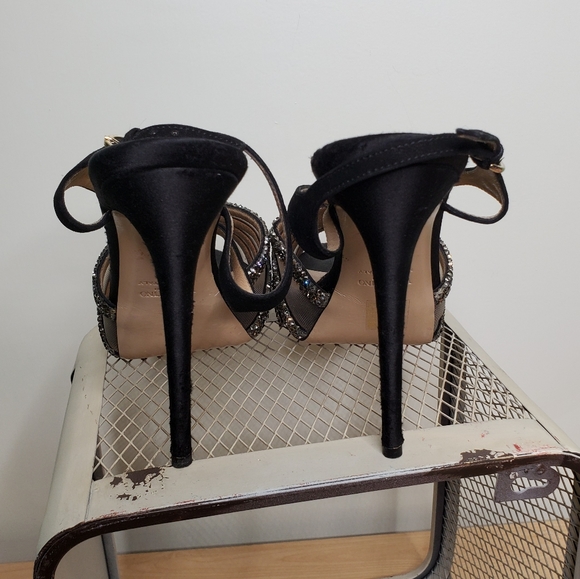 Valentino Garavani Scarpe Rhinestone Studded Heels - Picture 5 of 6